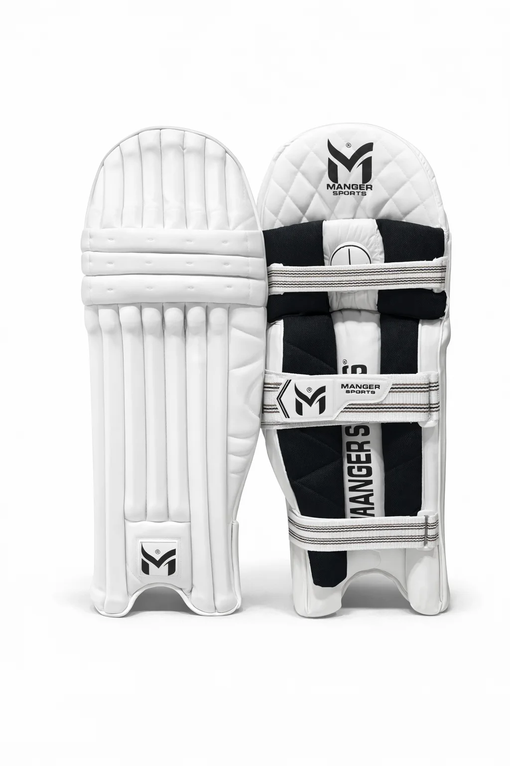 White Test Edition Cricket Pads