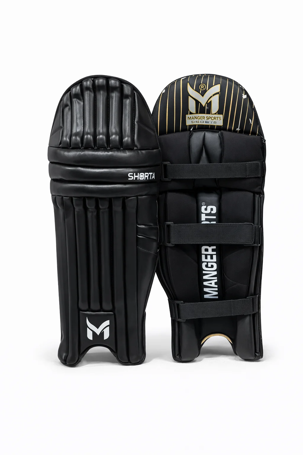 Short Edition Cricket Pads Manger Sports