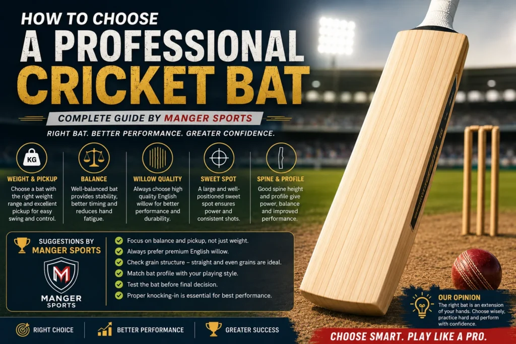 professional cricket bat