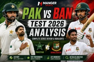 PAK VS BAN test