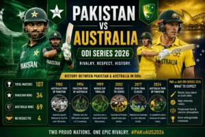 PAK VS AUS ODI SERIES