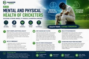 mental and physical health of cricketers