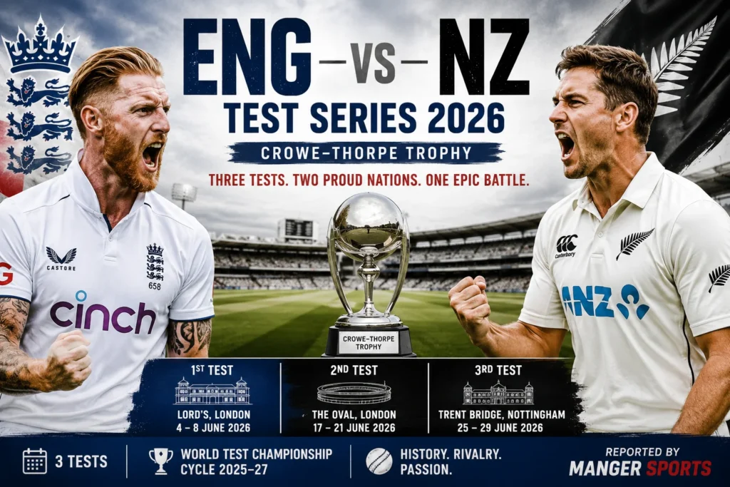 ENG VS NZ TEST SERIES