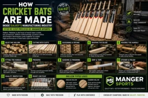how cricket bats are made