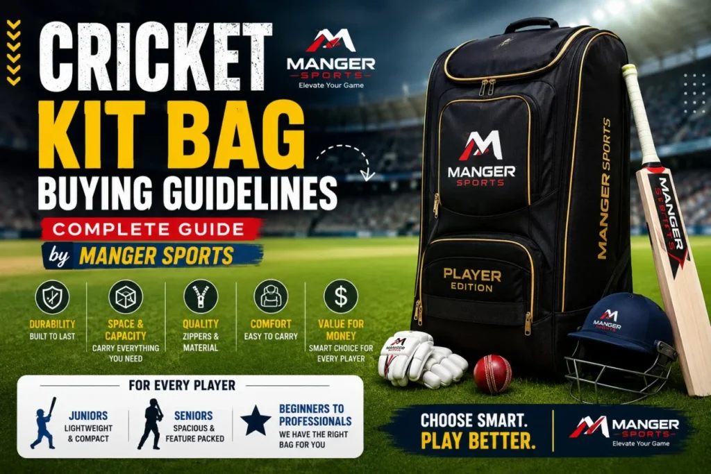 cricket kit bag buying guidelines